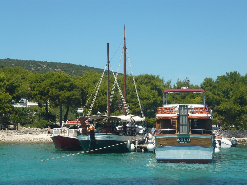 small port in the adriatic sea