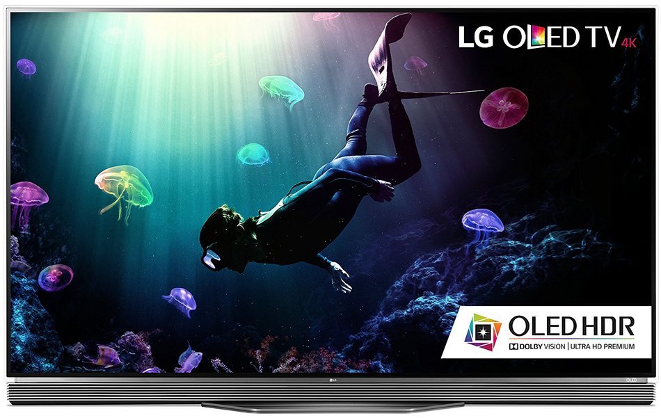 LG Electronics OLED65E6P Flat 65-Inch 4K Ultra HD Smart OLED TV (2016 Model)