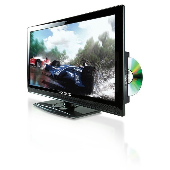 Axess 24-Inch 1080p Digital LED Full HDTV, Includes AC/DC TV, DVD Player, HDMI/SD/USB Inputs, TVD1801-24 N5