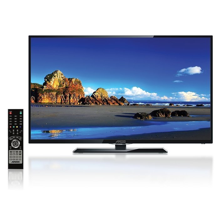Axess 24-Inch 1080p Digital LED Full HDTV, Includes AC/DC TV, DVD Player, HDMI/SD/USB Inputs, TVD1801-24 N11