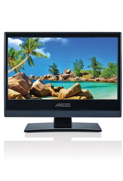 Axess 24-Inch 1080p Digital LED Full HDTV, Includes AC/DC TV, DVD Player, HDMI/SD/USB Inputs, TVD1801-24 N24