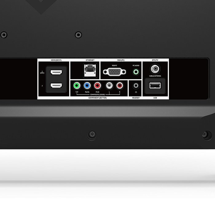 slots of VIZIO D28h-D1 LED Smart TV