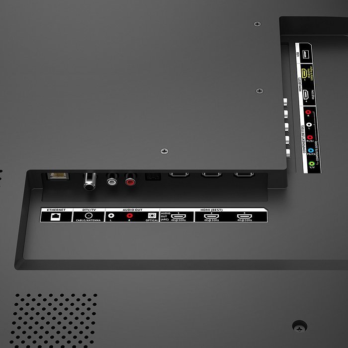 slots of VIZIO M43-C1 4K Ultra HD TV