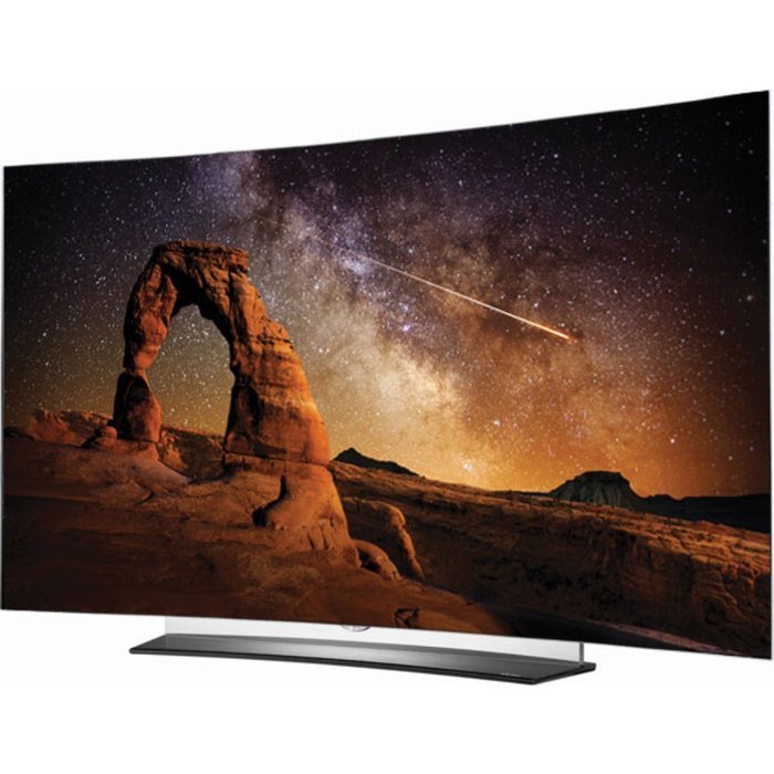 LG OLED55C6P 55-Inch C6 Curved OLED HDR 4K Smart TV with Samsung UBD-K8500 3D Wi-Fi 4K Ultra HD Blu-ray Disc Player N3