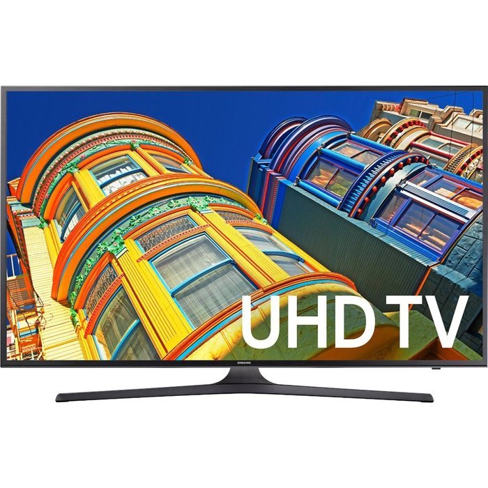 Samsung UN70KU6300 - 70" Class KU6300 6-Series 4K Ultra HD TV Flat Wall Mount Bundle includes TV, Flat Wall Mount... N2
