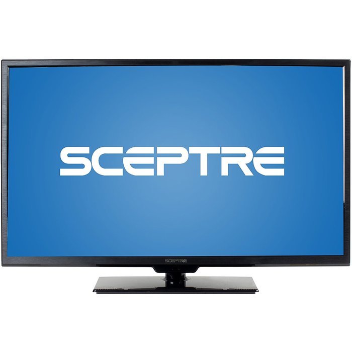 SCEPTRE X325BV-F 32" LED Class 1080P HDTV with Ultra-Slim Metal Brush Bezel, MHL