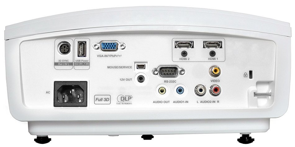 Optoma HD37 1080p 3D DLP Home Theater Projector N2