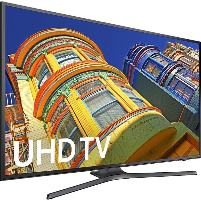 Samsung UN55KU6300 - 55-Inch Smart 4K UHD HDR LED TV w/ Slim Wall Mount Bundle includes TV, Slim Flat Wall Mount... N3