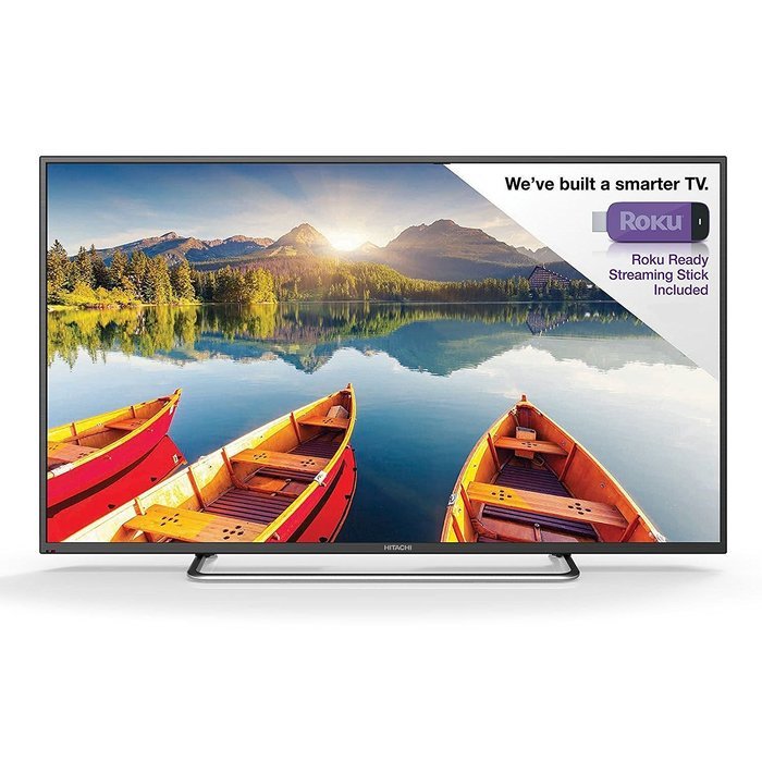 Hitachi 65" 1080P LED TV with Roku Stream Stick