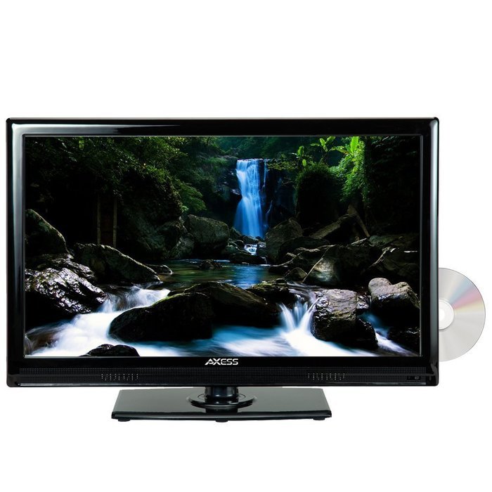 Axess 24-Inch 1080p Digital LED Full HDTV, Includes AC/DC TV, DVD Player, HDMI/SD/USB Inputs, TVD1803-24
