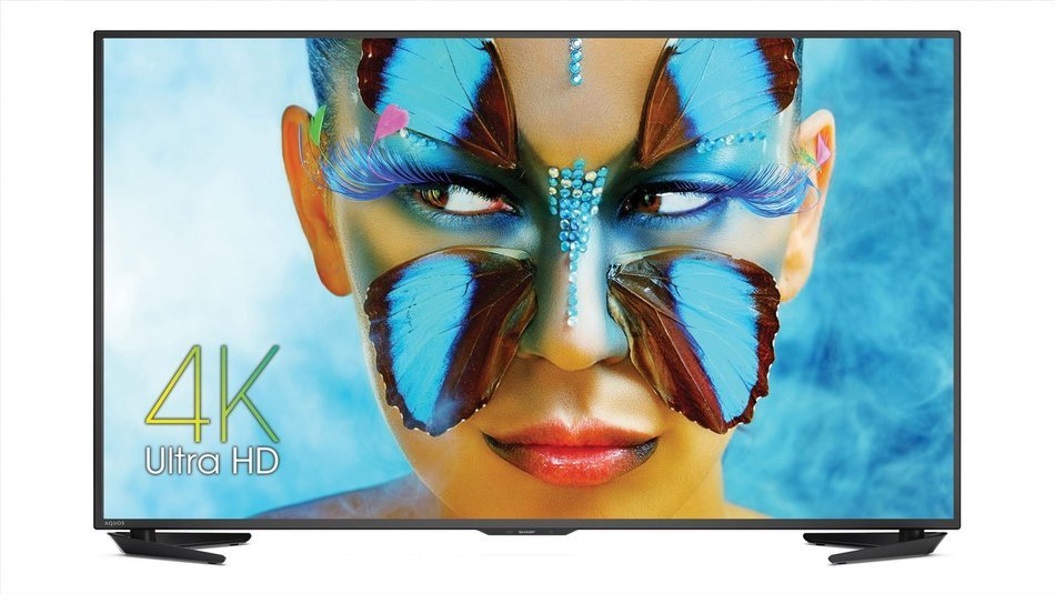 Sharp LC-55UB30U 55-Inch 4K Ultra HD Smart LED TV (2015 Model)