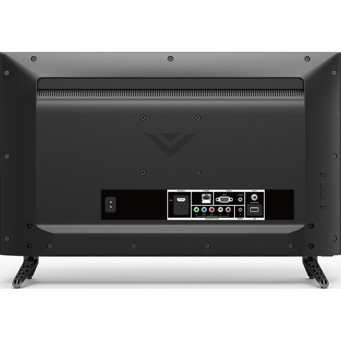 back side of Vizio D24-D1 D-Series Class Edge-Lit LED Smart TV