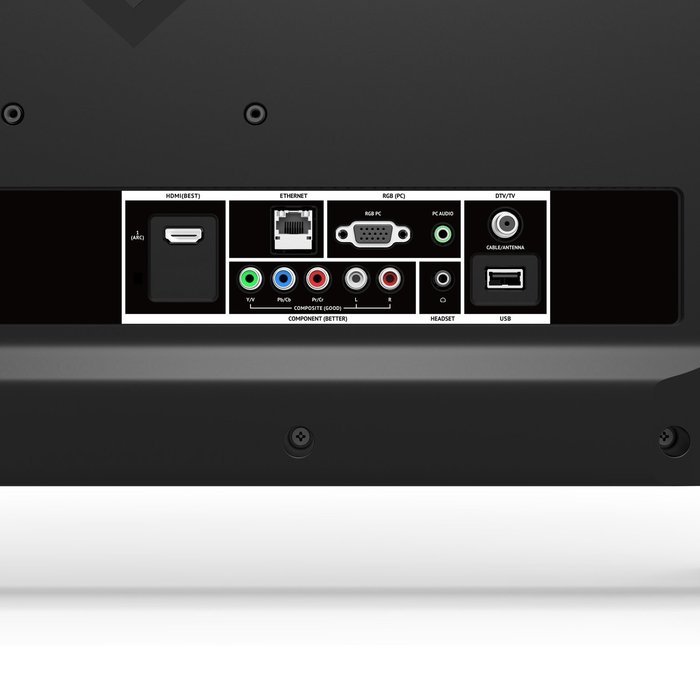 slots of Vizio D24-D1 D-Series Class Edge-Lit LED Smart TV