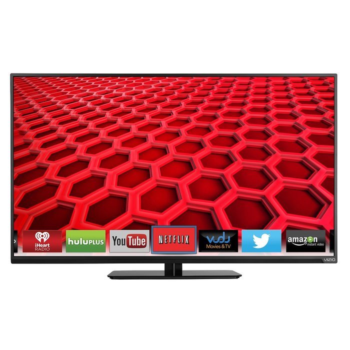 switched on VIZIO E400i-B2 Smart LED HDTV