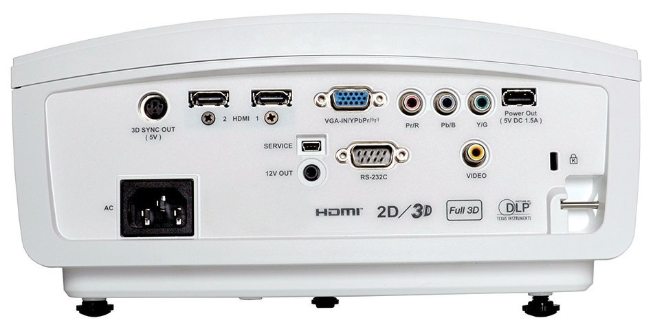 Optoma HD161X 1080p 3D DLP Home Theater Projector N8