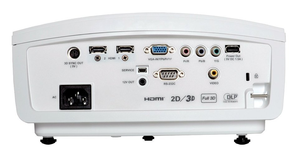 Optoma HD161X 1080p 3D DLP Home Theater Projector N13