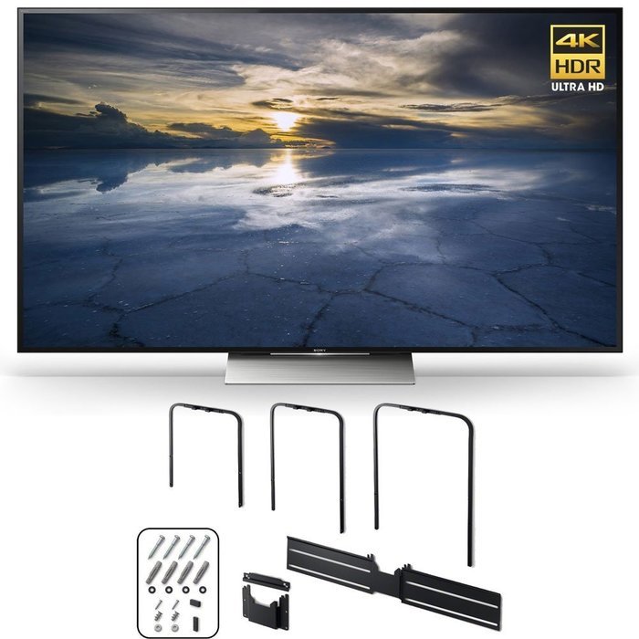 Sony XBR-55X930D 55-Inch Class 4K HDR Ultra HD TV w/ SU-WL810 Slim Wall-Mount Bracket Bundle