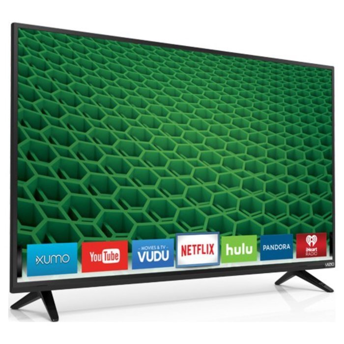 Vizio D48-D0 - D-Series 48-Inch Full-Array LED Smart TV Accessory Bundle includes TV, Screen Cleaning Kit, Power...