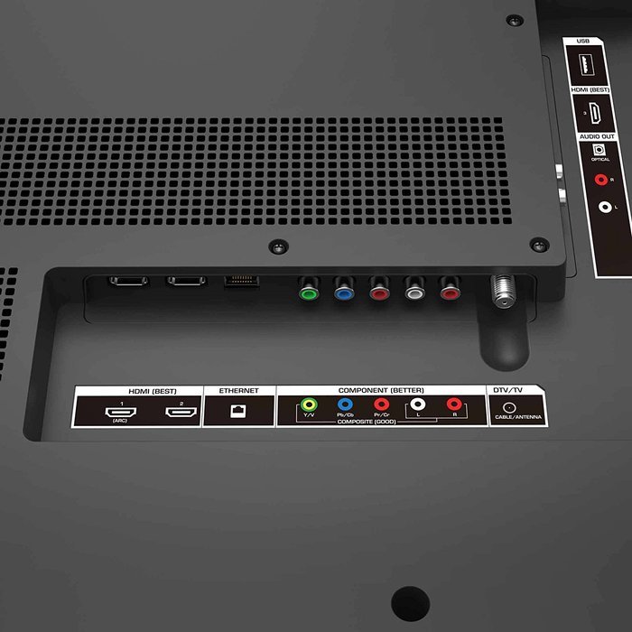 slots of VIZIO E55-C2 LED Smart HDTV