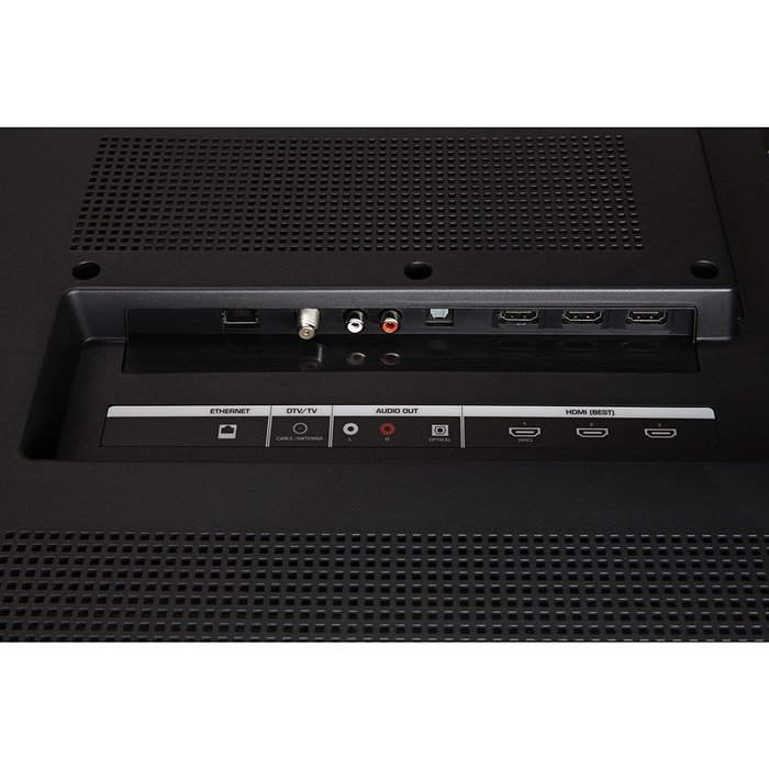 slots and sockets of VIZIO M602i-B3 60-inch Smart LED TV