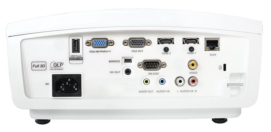 Optoma W415e Full 3D WXGA 4500 Lumen DLP Projector with HDMI 1.4a, Vertical Lens Shift, Zoom, 15,000:1 Contrast... N2