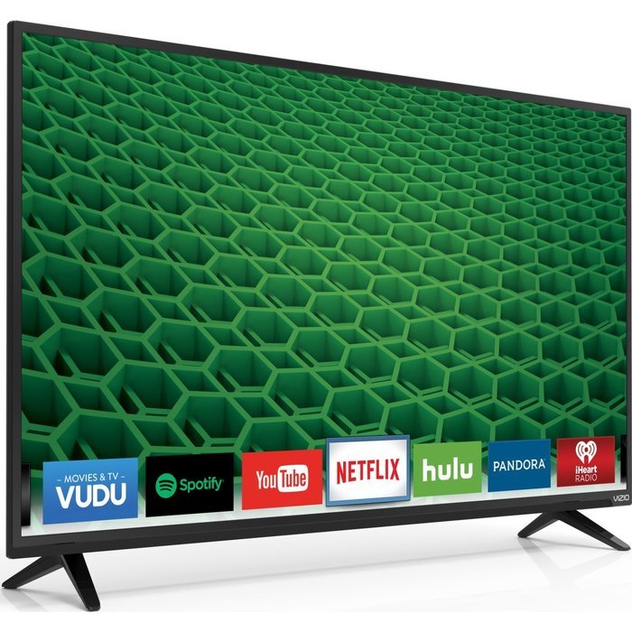 switched on Vizio D43-D2 D-Series TV