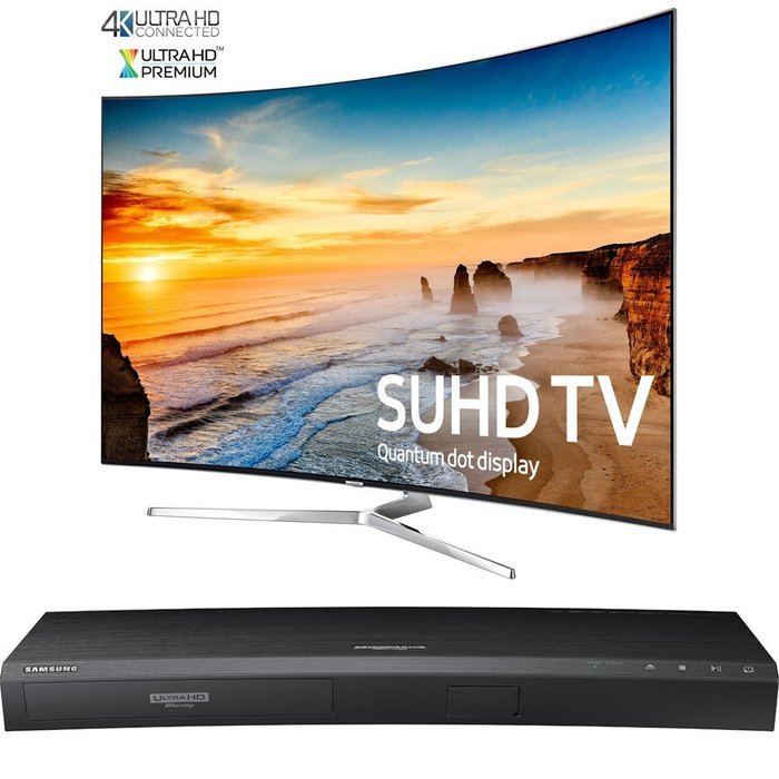 Samsung Curved 65-Inch 2160p Smart 4K SUHD LED TV - KS9500 9-Series (UN65KS9500FXZA) with Samsung 3D Wi-Fi 4K...