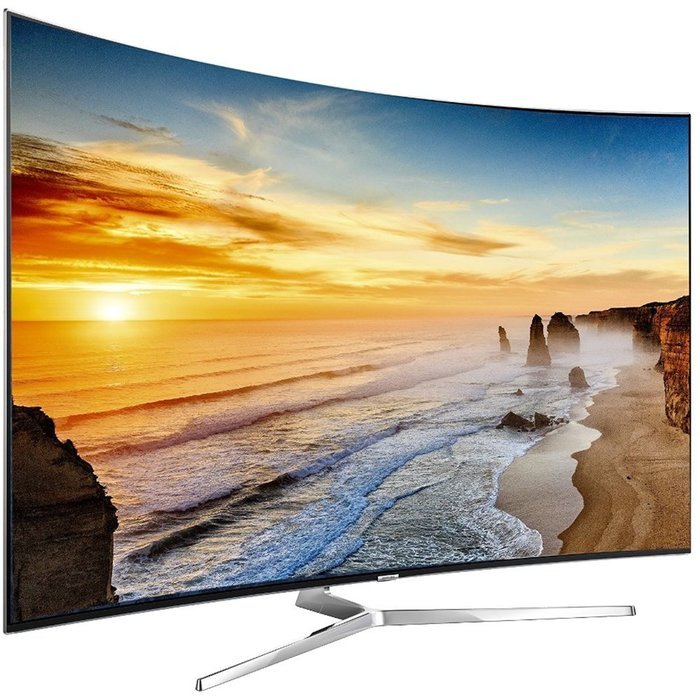 Samsung Curved 65-Inch 2160p Smart 4K SUHD LED TV - KS9500 9-Series (UN65KS9500FXZA) with Samsung 3D Wi-Fi 4K... N4