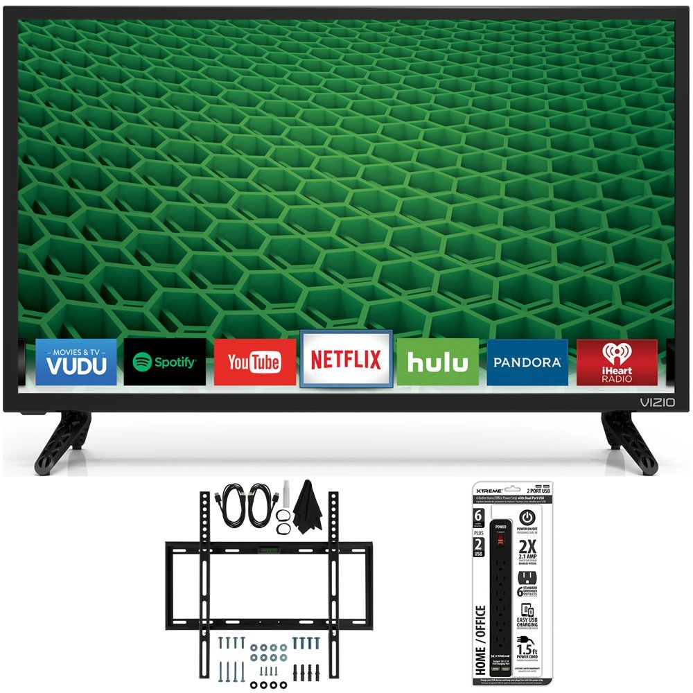 Vizio 24 1080p Smart Led Tv D24-d1 Vizio D24-D1 D-Series 24" Class Edge-Lit LED Smart TV Slim Flat Wall