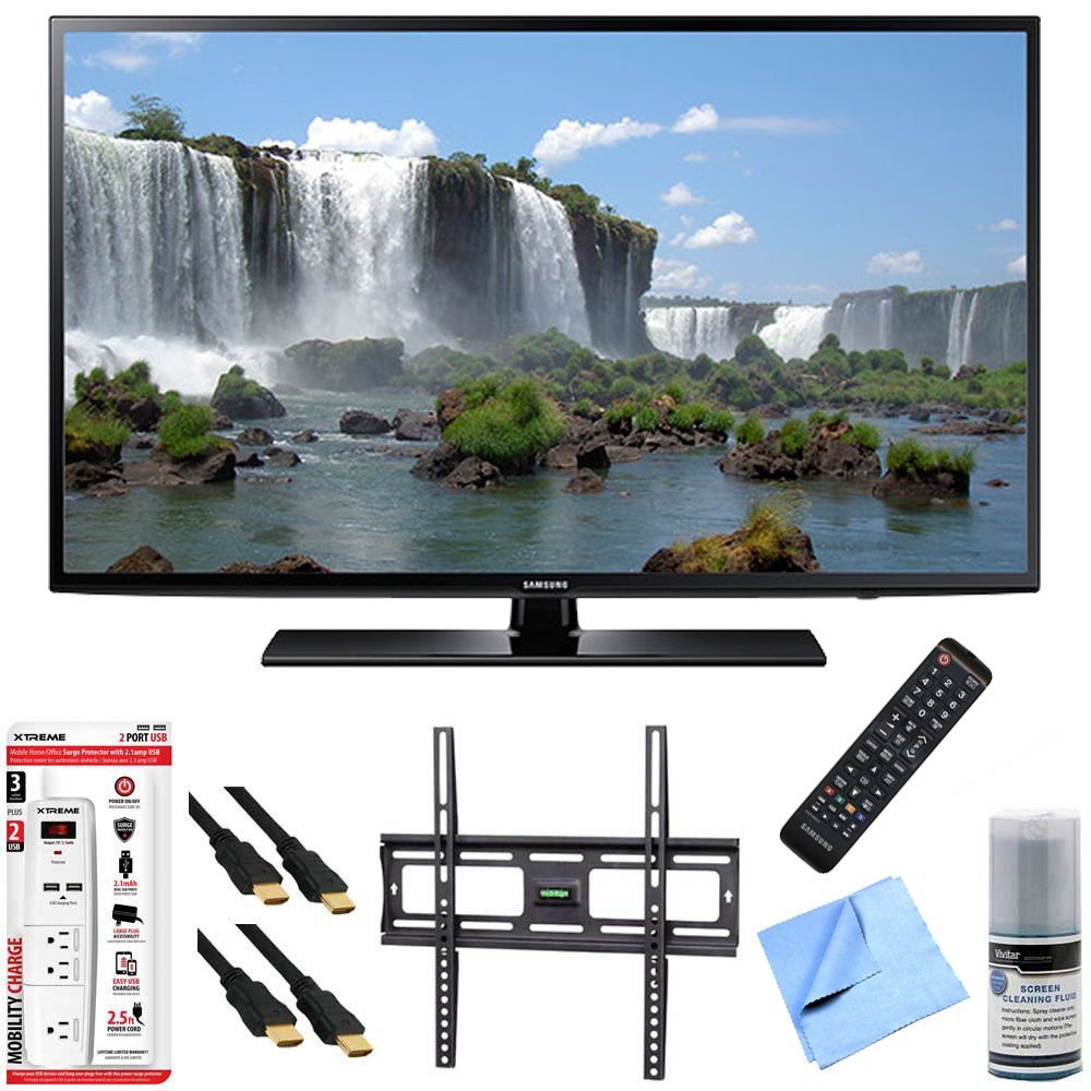 Samsung Un48j6200 48 Inch Full Hd 1080p 120hz Smart Led Hdtv Mount And Hook Up Bundle Includes 2971