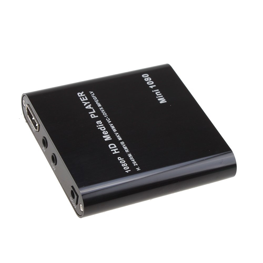 Hdmi Media Player Agptek Black Mini P Full Hd Ultra Hdmi Digital