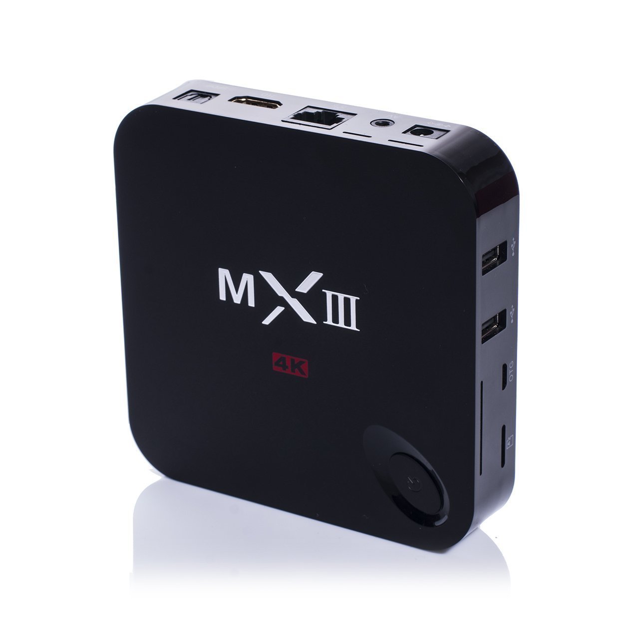 DIAOTEC(TM) MX3 (MXIII) Smart 4K TV Box Mini PC Streaming Media Player