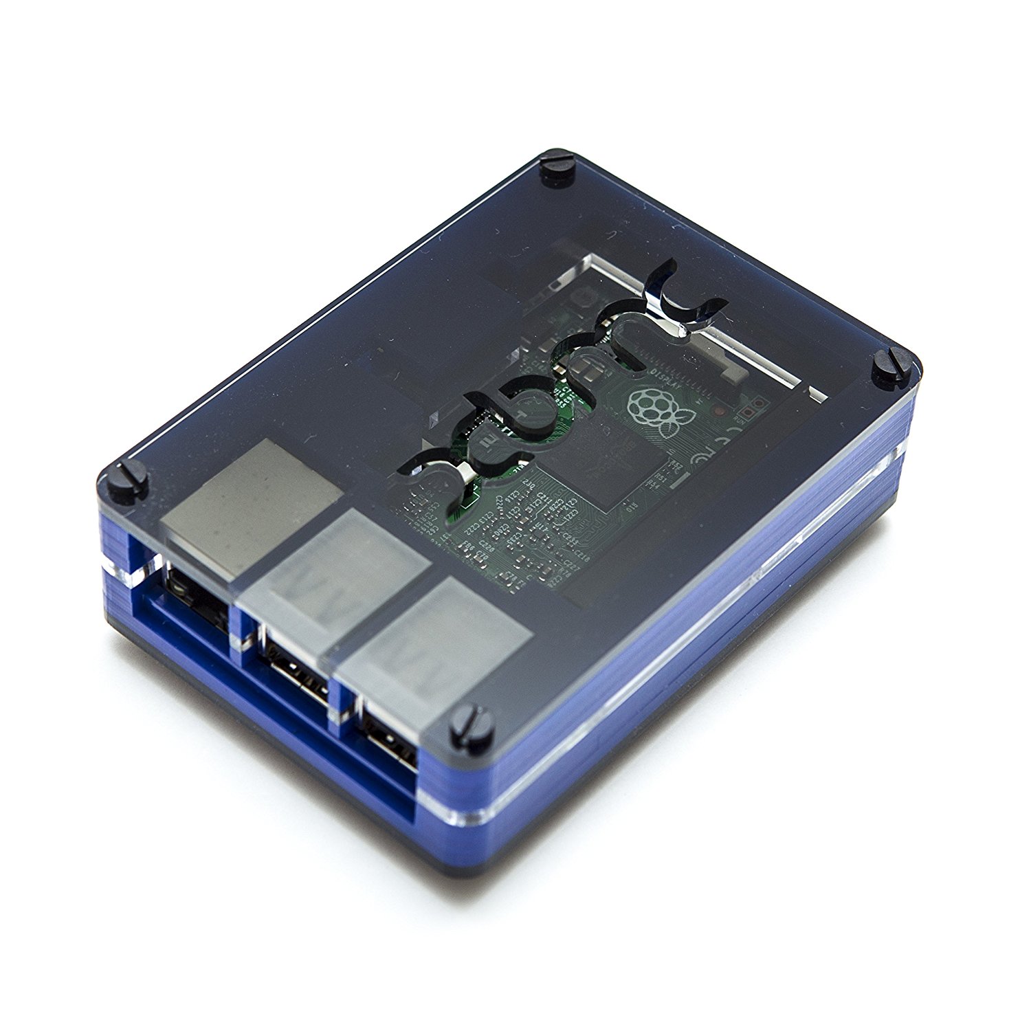 Raspberry Pi 3 Based - Extreme Xbmc Kodi Media Center - Blue Case ...