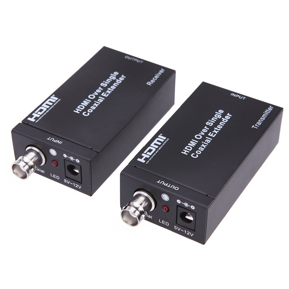 Andoer 100m / 328ft Super Stability HDMI Extender with IR HDMI Extender ...