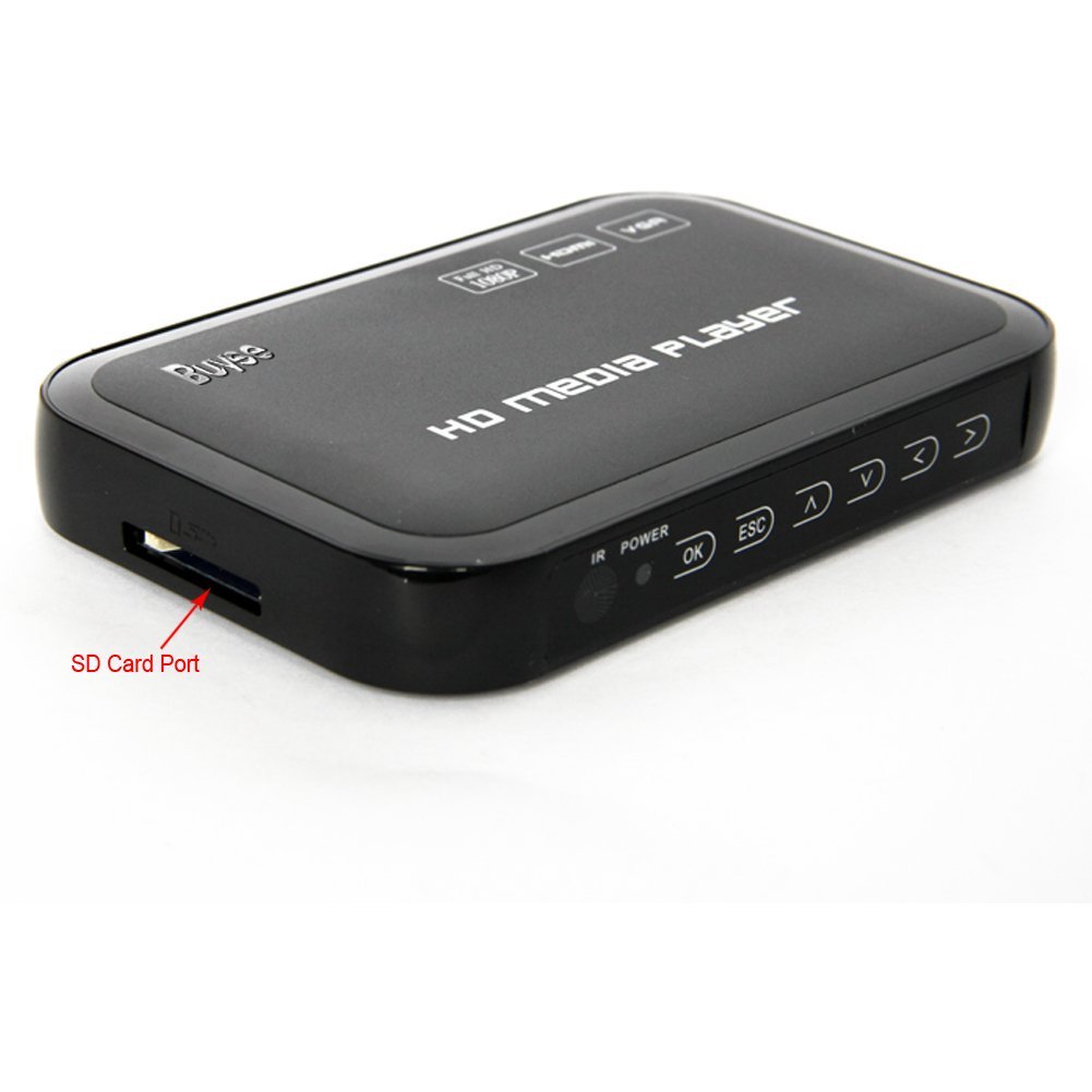 Buyee Portable Full 1080p Hd Multi Media Player 3 Outputs Hdmi, Vga, Av ...