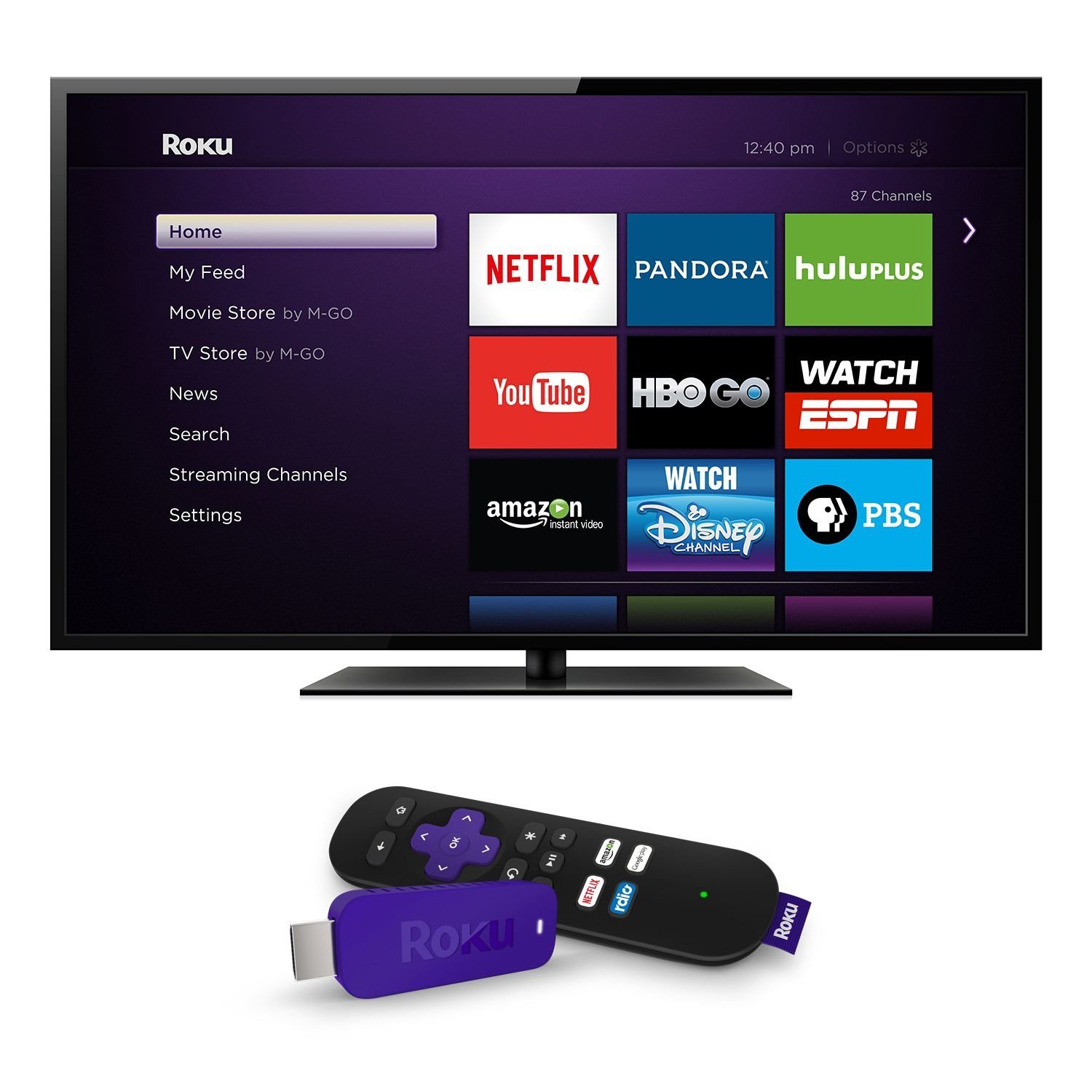 Roku Streaming Stick - Hdmi Version With 2 Months Of Hulu Credit (3500x 