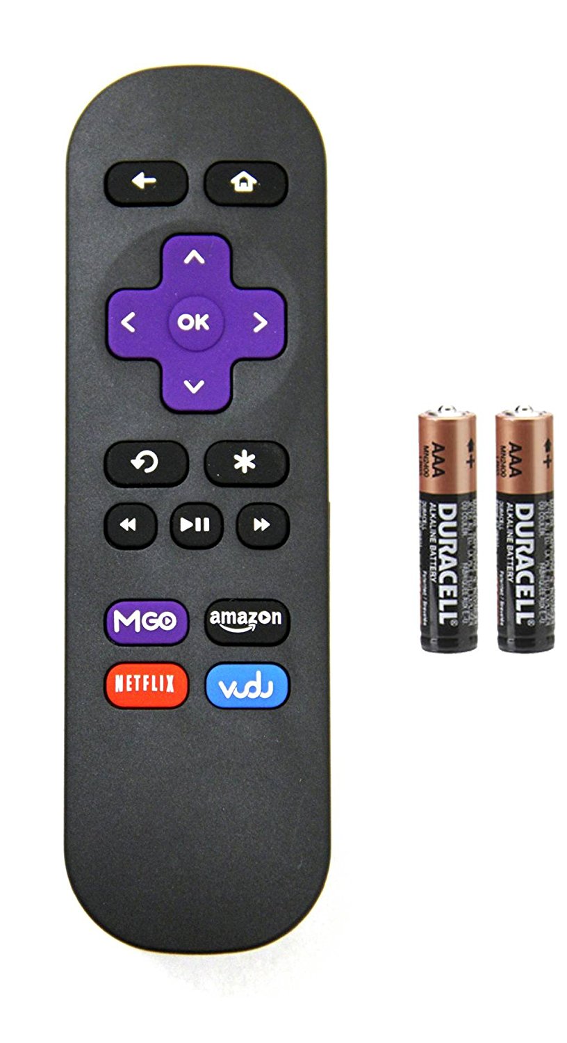 Amaz247 ARCBZB Replacement Remote for Roku 4/3/2/1, (HD, LT, XS, XD