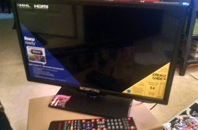 Sceptre E195BV-SHD 19" 720p 60Hz Class LED (1.93" ultra-slim) HDTV N2