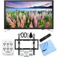 Samsung UN32J5205 - 32-Inch Full HD 1080p Smart LED HDTV Flat/Tilt Wall Mount Bundle