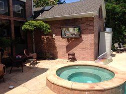 The TV Shield 40-50" Anti Glare Weatherproof TV Enclosure with One Fan N2