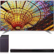 LG 55UH6550 55-Inch 4K UHD Smart TV Bundle w/ LG SH5B 2.1ch 320W Sound Bar + Wireless Subwoofer and Bluetooth...