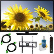 Samsung UN40H4005 - 40-Inch HD 720p Slim LED TV CMR 60 Plus Mount &amp; Hook-Up Bundle. Bundle Includes TV, Flat TV...