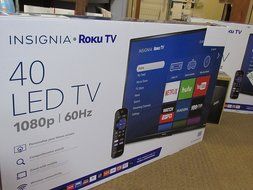 Insignia 40 LED 1080p Smart HDTV Roku TV N2