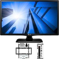 LG LG24LF452B - 24-Inch HD 720p 60Hz LED TV w/ Slim Flat Wall Mount Bundle includes TV, Slim Flat Wall Mount Ultimate...