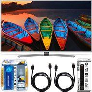 LG 55UH7700 55-Inch Super UHD 4K Smart TV w/ webOS 3.0 Accessory Bundle includes Television, Screen Cleaning Kit...