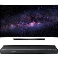 LG OLED65C6P 65-Inch C6 Series Curved 4K UHD OLED HDR 3D Smart TV with Samsung UBD-K8500 3D Wi-Fi 4K Ultra HD...
