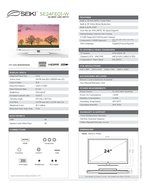 Seiki SE24FE01-W 24-Inch 1080p 60Hz LED TV (2014 Model) N6