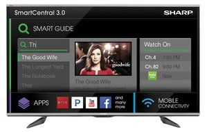 Sharp LC-70UQ17U 70-inch Aquos Q+ 1080p 240Hz 3D Smart LED TV N2