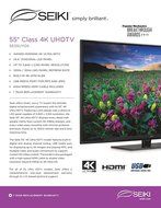 Seiki SE39UY04 39-Inch 4K Ultra HD 120Hz LED TV (Discontinued) N22