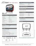 Seiki SE22FR01 22-Inch 1080p 60Hz LED TV (Retro TV) N3